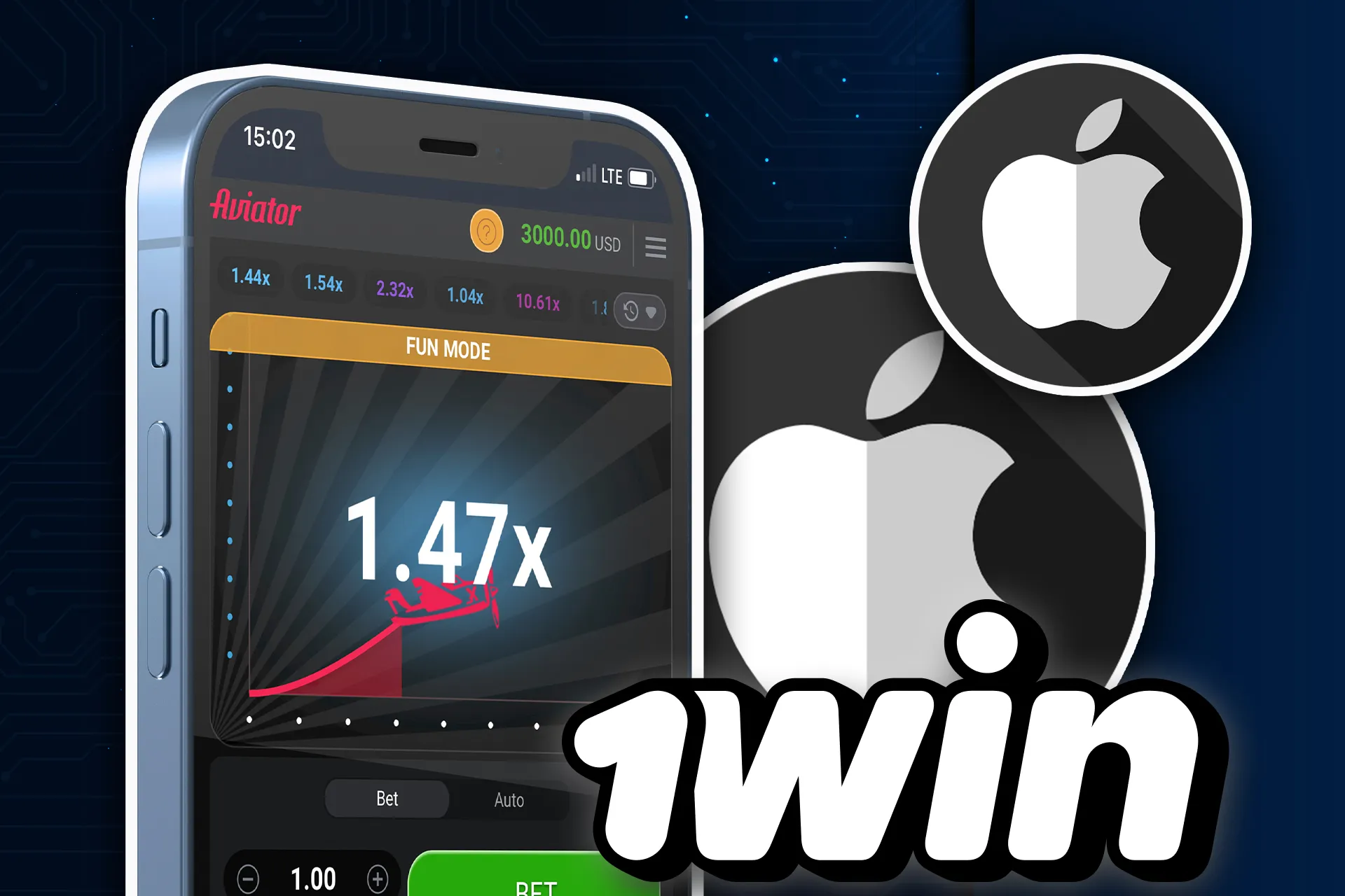 आप अपने आईफोन पर एविएटर ऐप भी इंस्टॉल कर सकते हैं।