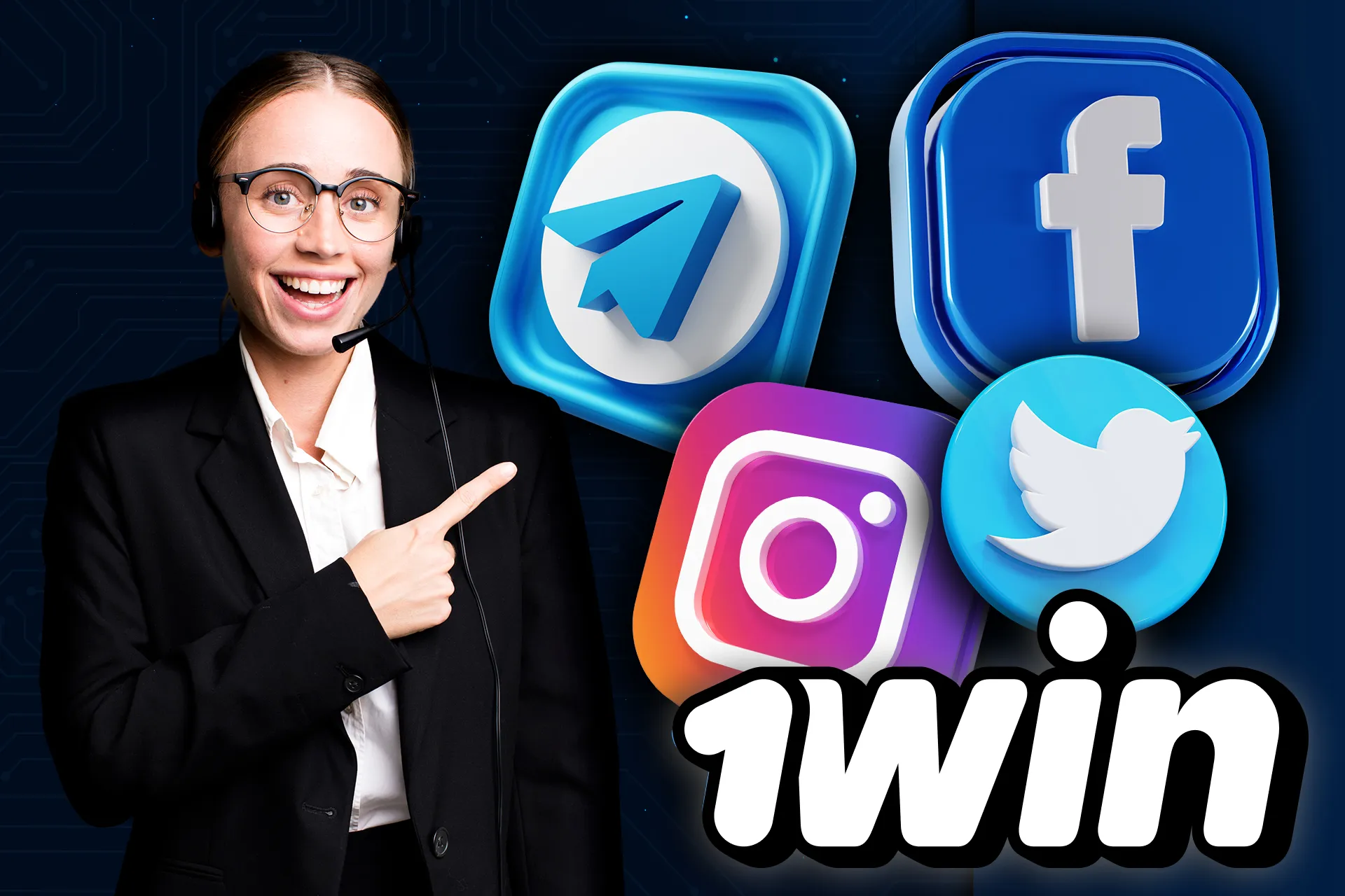 आप 1win चैनल विभिन्न सोशल मीडिया पर पा सकते हैं।