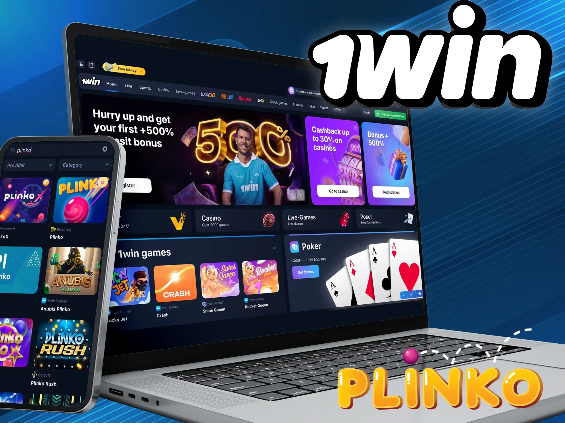 हमने आपके लिए 1win ऑनलाइन कैसीनो वेबसाइट पर प्लिंको खेलने के लिए चरण-दर-चरण निर्देश तैयार किए हैं।